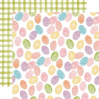 Echo Park My Favorite Easter Designpapier - Colored Eggs